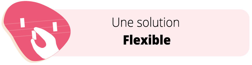 Le service de livraison par ByFLOX, c'est une solution flexible et ajustable.