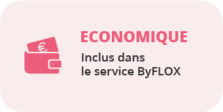 C'est économique, la solution de livraison Shopopop est incluse dans le service ByFLOX.